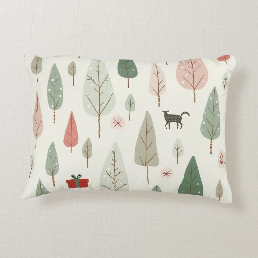 Kerstboom kussen (Achterkant)