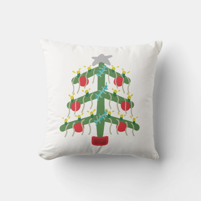 Kerstboom Kussen (Voorkant)