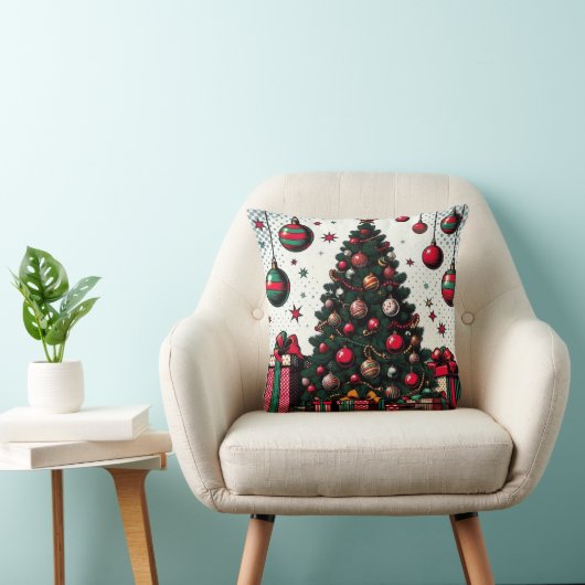 kerstboom kussen (Stoel)