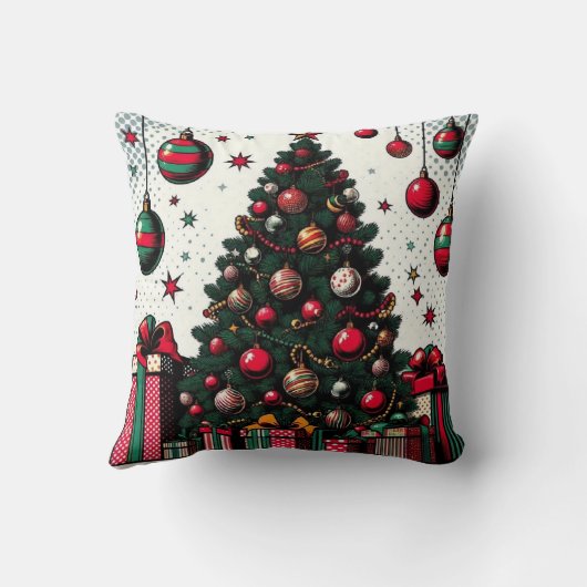 kerstboom kussen (Achterkant)