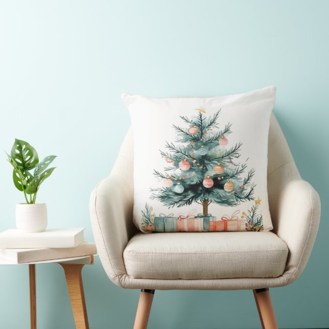 kerstboom  kussen (Stoel)
