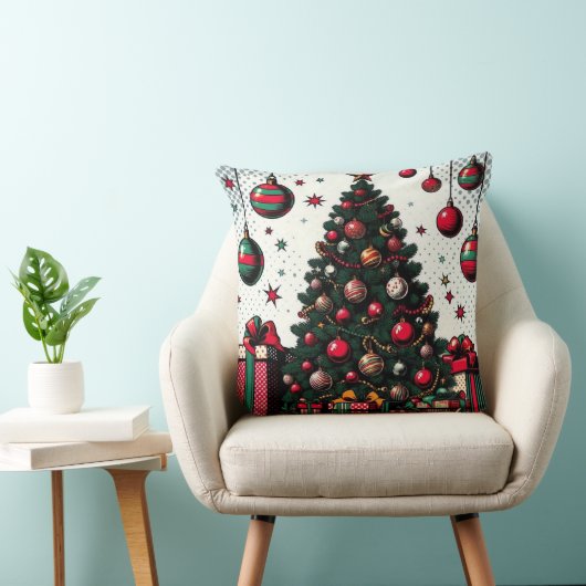 kerstboom kussen (Stoel)