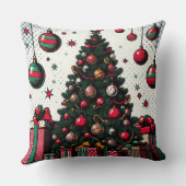 kerstboom kussen (Achterkant)