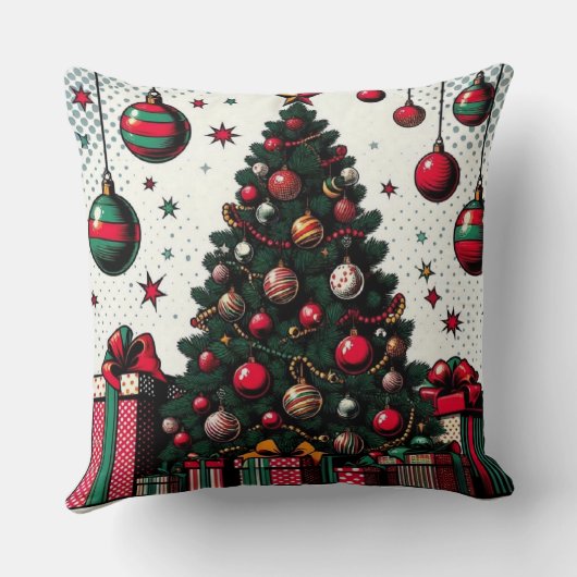 kerstboom kussen (Achterkant)