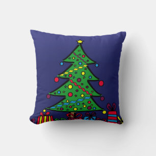 kerstboom kussen