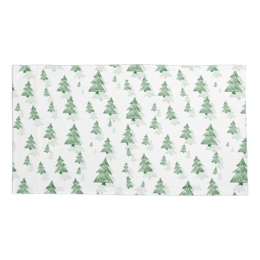 kerstboom kussensloop (Achterkant-Links)