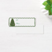 kerstboom Label Kaart (Bureau)
