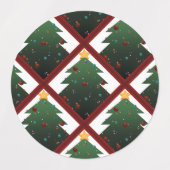kerstboom labels (Design 2)