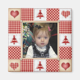 Kerstboom Land Rand Kerstmagneet Magneet