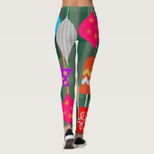 kerstboom leggings (Achterkant)