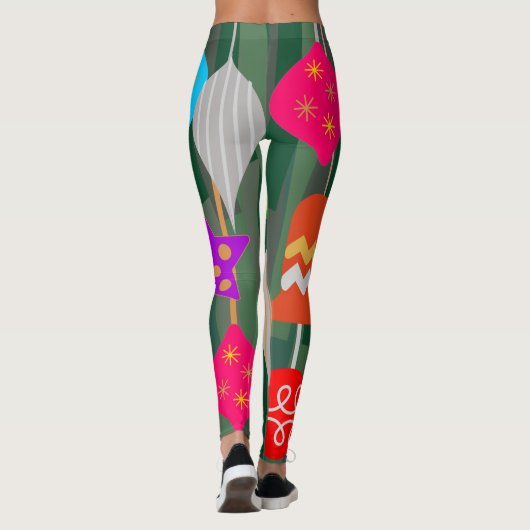 kerstboom leggings (Achterkant)