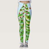 Kerstboom leggings (Voorkant)