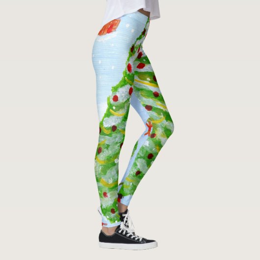 Kerstboom leggings (Rechts)