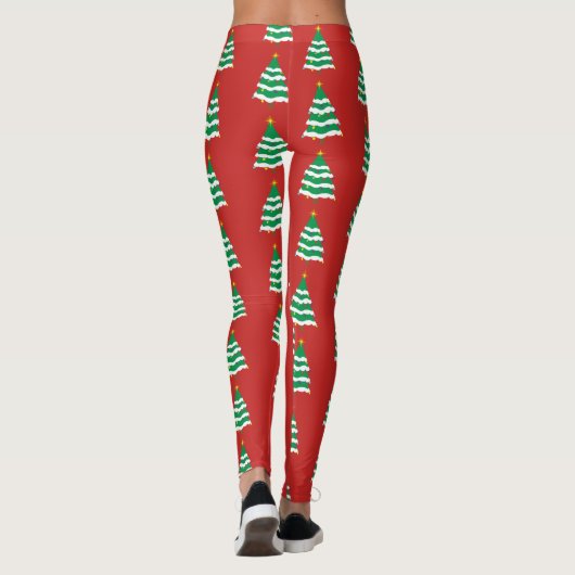 kerstboom leggings (Achterkant)