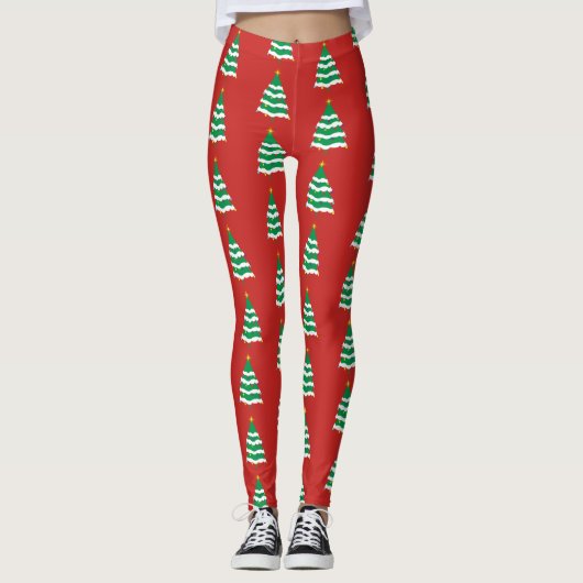 kerstboom leggings (Voorkant)