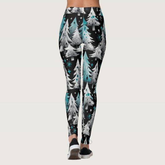 Kerstboom  leggings (Achterkant)