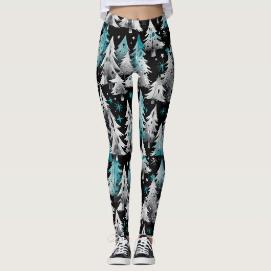 Kerstboom  leggings (Voorkant)