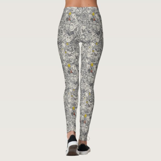 kerstboom leggings (Achterkant)