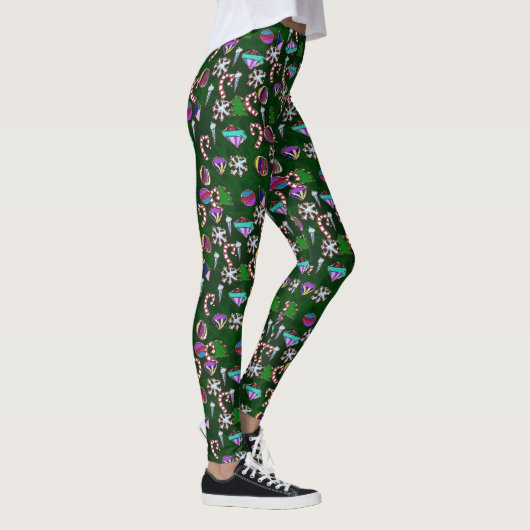 Kerstboom Leggings (Rechts)