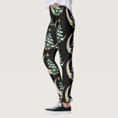 Kerstboom Leggings Meisjes Dames (Links)