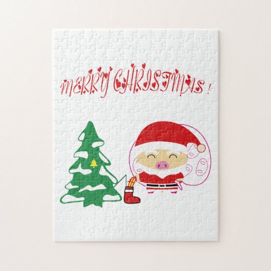 Kerstboom Legpuzzel (Verticaal)