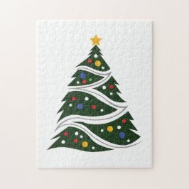 kerstboom legpuzzel