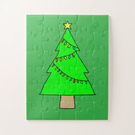 Kerstboom Legpuzzel