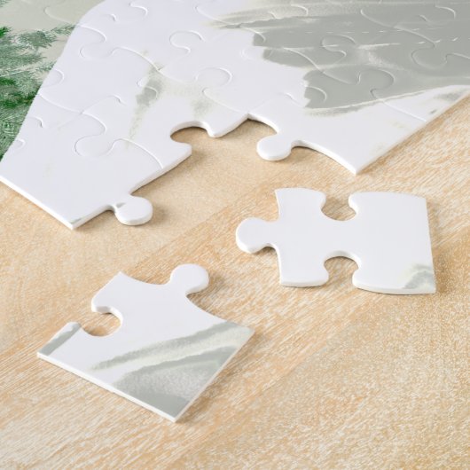 Kerstboom Legpuzzel (Zijkant)