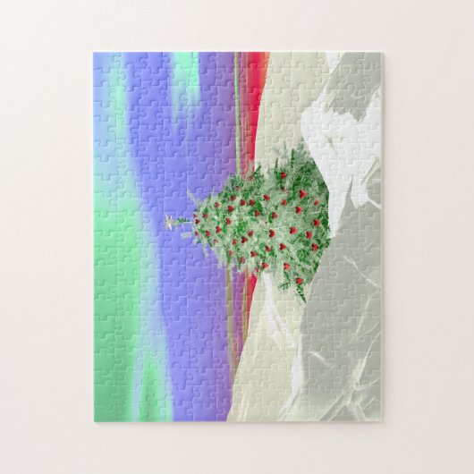 Kerstboom Legpuzzel (Verticaal)