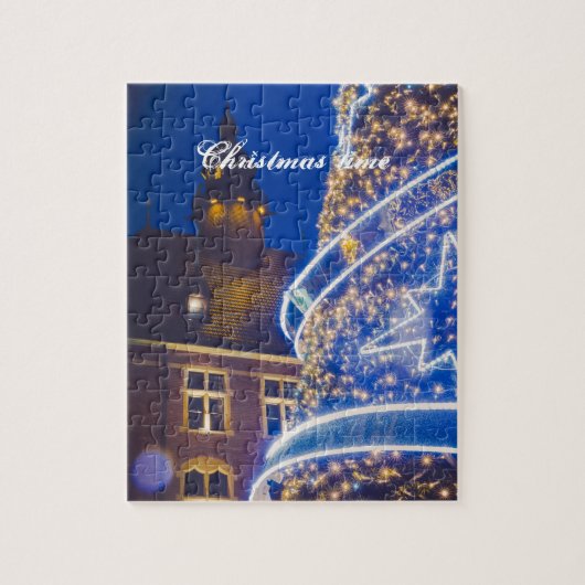 kerstboom legpuzzel (Verticaal)
