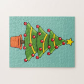 kerstboom legpuzzel (Horizontaal)