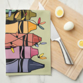 Kerstboom Leraar Life Gift Onderwijs Theedoek (Quarter Fold)