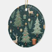 Kerstboom Lichtjes | Kerstversiering Keramisch Ornament (Links)