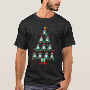 Kerstboom Lights Santa Hat ELF Poison Dart Fr T-shirt