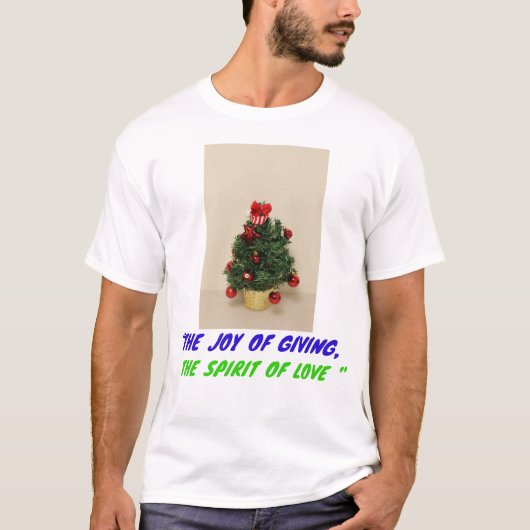 Kerstboom Logo ontwerp voor T-shirts (Voorkant)