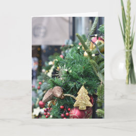kerstboom London Festive Season Photography Kaart