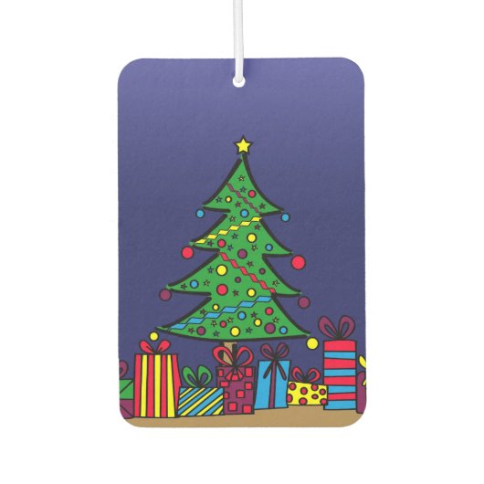 kerstboom luchtverfrisser (Voorkant)