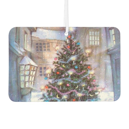 kerstboom  luchtverfrisser (Voorkant)