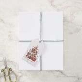Kerstboom Luiaard Gift Labels Cadeaulabel (Met Touw)