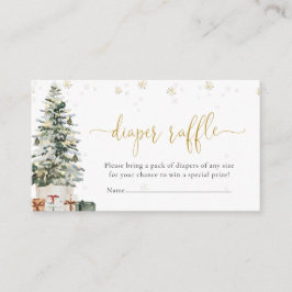 Kerstboom Luiers Raffle Bijlage Kaart