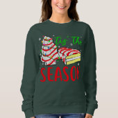 kerstboom maakt Debbie-Becky-Jen Little Tis' Trui (Voorkant)