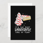 Kerstboom maakt het de mooiste tijd kaart (Voorkant / Achterkant)