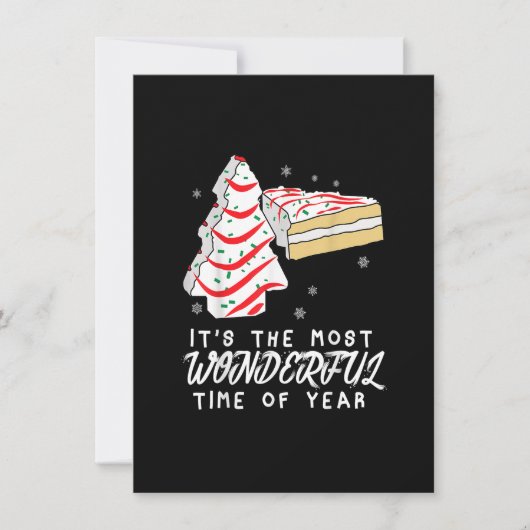 Kerstboom maakt het de mooiste tijd kaart (Voorkant)