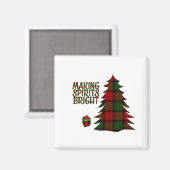 kerstboom magneet (Voorkant / Achterkant)