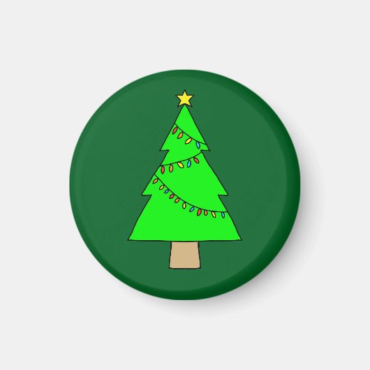 Kerstboom Magneet (Voorkant)