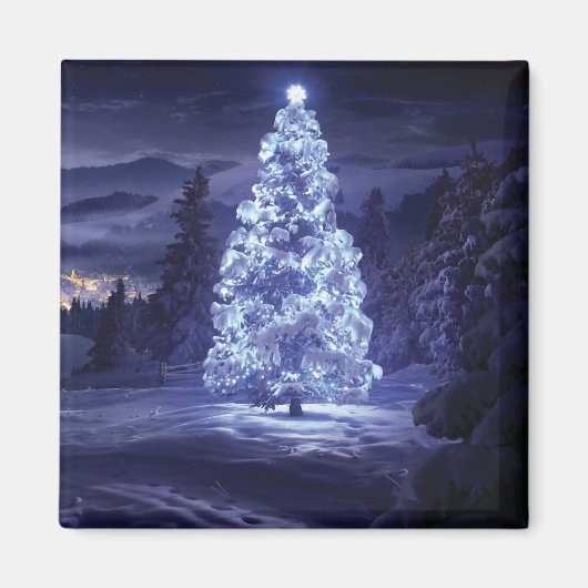 kerstboom magneet (Voorkant)