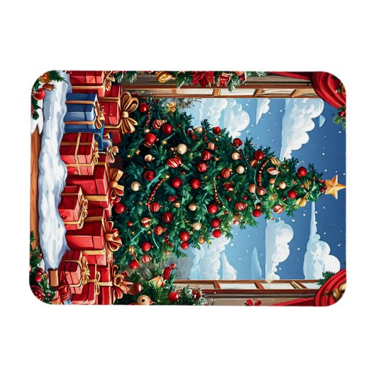 kerstboom magneet (Horizontaal)
