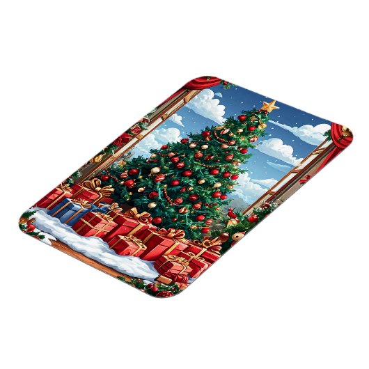 kerstboom magneet (Linkerzijde)