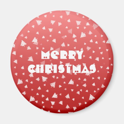 kerstboom magneet (Voorkant)