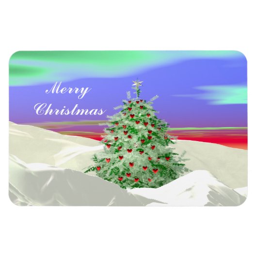 Kerstboom Magneet (Horizontaal)